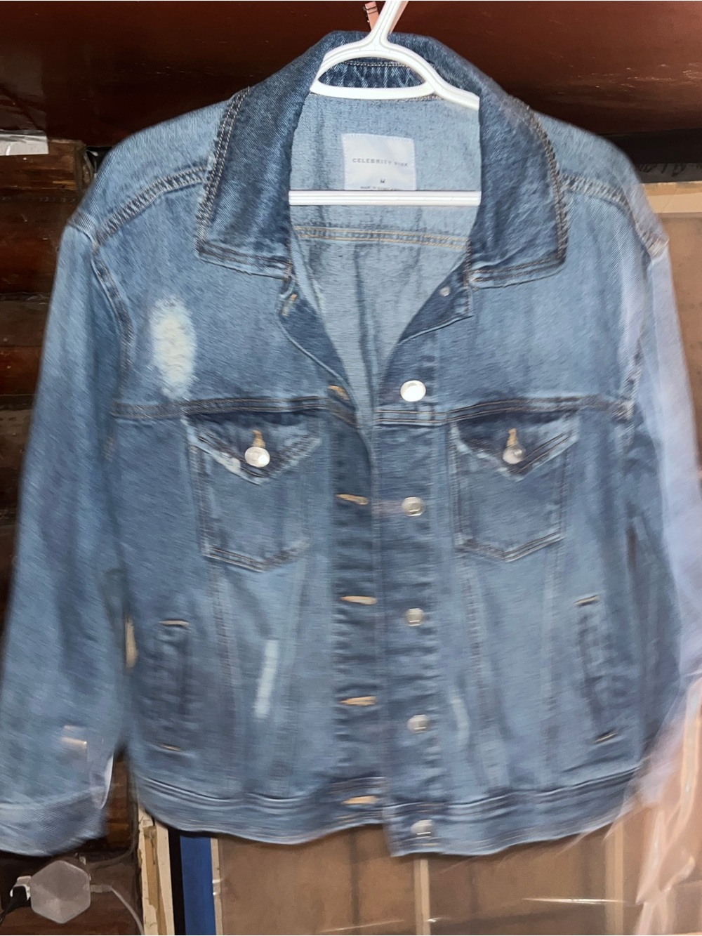 Women’s Celebrity Pink Medium Jean Jacket